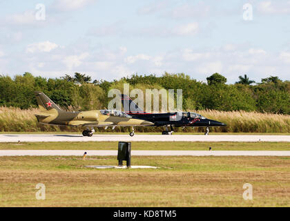 Zwei Kampfjets Stockfoto