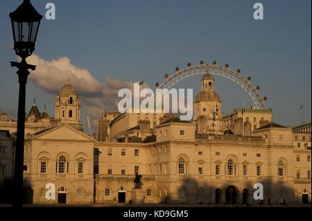 Skyline von London, verschiedene Ansichten Stockfoto