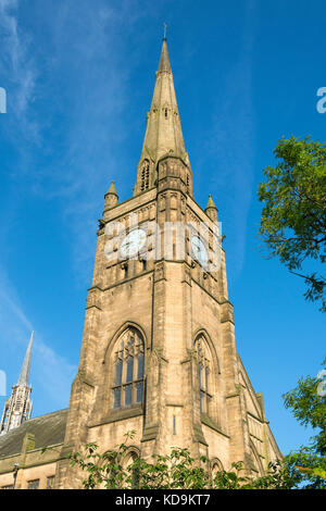 Albion Vereinigte Reformierte Kirche (1895), John Brooke Ashton Under Lyne, Tameside, Manchester, England, Großbritannien Stockfoto