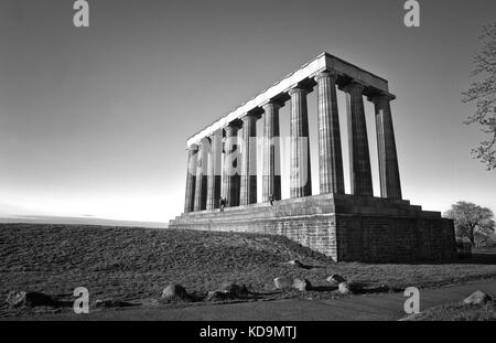 Scotland National Monument, Edinburgh Stockfoto