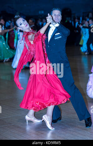 Brentwood, Essex, 11. Oktober internationalen Ballsaal Meisterschaften 2017 in der internationalen Halle, Brentwood., Kredit: Ian Davidson/Alamy leben Nachrichten Stockfoto