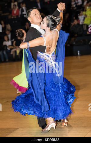 Brentwood, Essex, 11. Oktober internationalen Ballsaal Meisterschaften 2017 in der internationalen Halle, Brentwood., Senioren Abschnitt Credit: Ian Davidson/Alamy leben Nachrichten Stockfoto