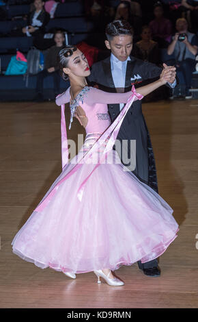 Brentwood, Essex, 11. Oktober 2017 internationale Ballsaal Meisterschaften an der internationalen Halle, brentwood. Credit: Ian Davidson/alamy leben Nachrichten Stockfoto