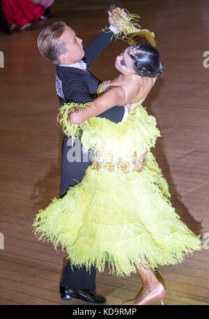 Brentwood, Essex, 11. Oktober 2017 internationale Ballsaal Meisterschaften an der internationalen Halle, brentwood. Credit: Ian Davidson/alamy leben Nachrichten Stockfoto