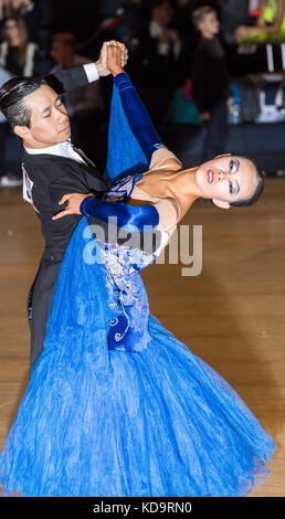 Brentwood, Essex, 11. Oktober internationalen Ballsaal Meisterschaften 2017 in der internationalen Halle, in Brentwood. Credit: Ian Davidson/Alamy Live Stockfoto