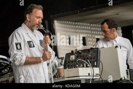 Bestival 2017 - Tag 4 mit: Soulwax Wo: Lulworth, Großbritannien Wann: 10 Sep 2017 Credit: WENN.com Stockfoto