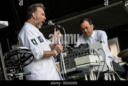 Bestival 2017 - Tag 4 mit: Soulwax Wo: Lulworth, Großbritannien Wann: 10 Sep 2017 Credit: WENN.com Stockfoto