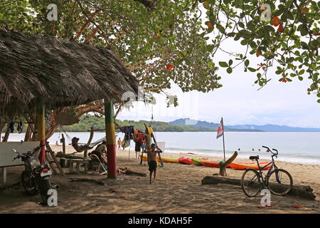 Playa Punta Uva, Puerto Viejo, Limón Province, Karibik, Costa Rica, Mittelamerika Stockfoto