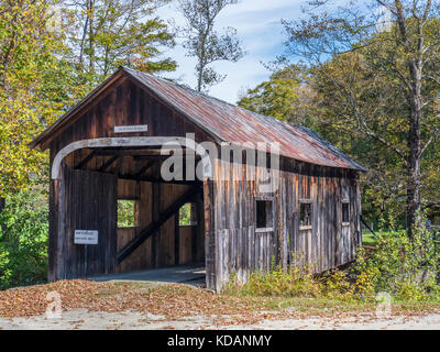 McWilliam Covered Bridge, Grafton, Vermont. Stockfoto