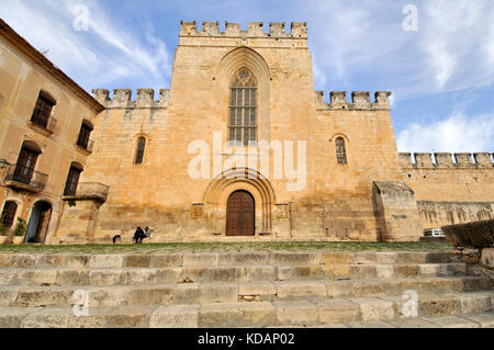 Kloster Santa Maria de Santes Creus. Katalonien, Spanien Stockfoto