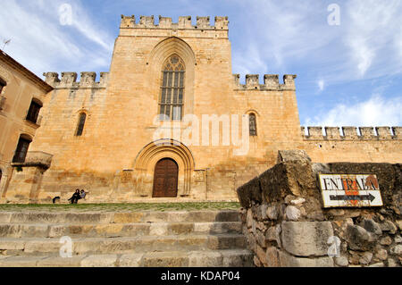 Kloster Santa Maria de Santes Creus. Katalonien, Spanien Stockfoto