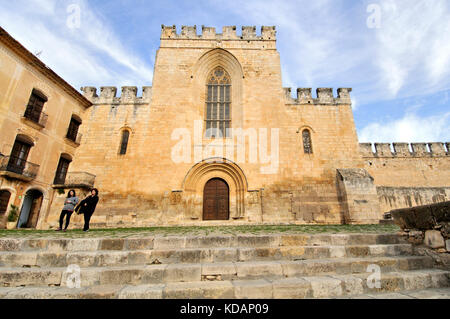 Kloster Santa Maria de Santes Creus. Katalonien, Spanien Stockfoto