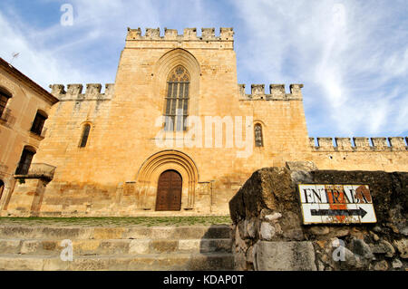 Kloster Santa Maria de Santes Creus. Katalonien, Spanien Stockfoto