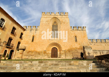 Kloster Santa Maria de Santes Creus. Katalonien, Spanien Stockfoto