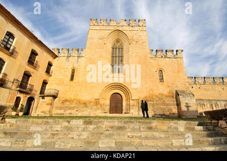 Kloster Santa Maria de Santes Creus. Katalonien, Spanien Stockfoto