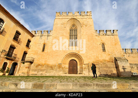 Kloster Santa Maria de Santes Creus. Katalonien, Spanien Stockfoto