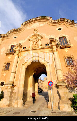 Kloster Santa Maria de Santes Creus. Katalonien, Spanien Stockfoto
