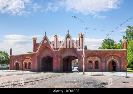 Brandenburger Tor. Kaliningrad, Russland Stockfoto