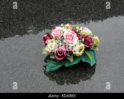 Die mirogoj Zagreb Hauptfriedhof, regnerischen Herbst, Details, Kroatien, Europa, 7. Stockfoto