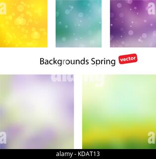 Feder vektor Hintergründe Stock Vektor