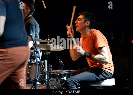 Barcelona-Jun 4:Schellack (hard rock Musik Band) im Konzert im Primavera sound Festival 2017 am 4. Juni 2017 in Barcelona, Spanien. Stockfoto