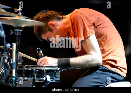 Barcelona-Jun 4:Schellack (hard rock Musik Band) im Konzert im Primavera sound Festival 2017 am 4. Juni 2017 in Barcelona, Spanien. Stockfoto