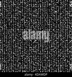 Nahtlose grunge natürlich - wie Vektor Textur auf transparenten Hintergrund. gerippte Variante. Stock Vektor