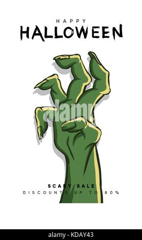 Feier happy halloween. Stock Vektor