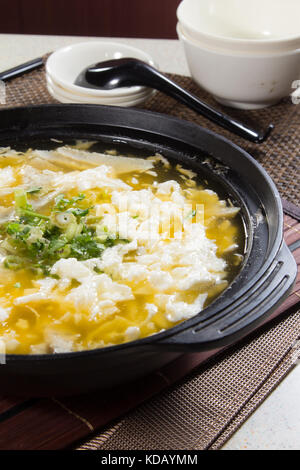 Chinesischen Huhn oder Fisch Brühe Stockfoto