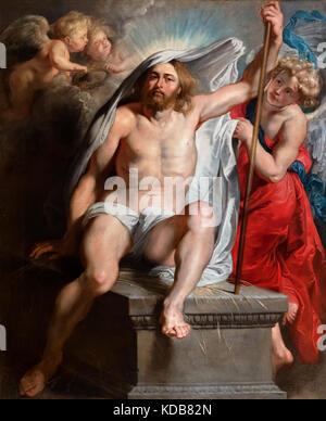 Christus auferstanden von Peter Paul Rubens (1577-1640), Öl auf Leinwand, c 1615-1616 Stockfoto