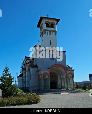 Neue orthodoxe Kirche in Novi Sad, Serbien Stockfoto