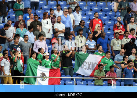 Fifa U-17-Weltmeisterschaft Indien 2017 Gruppe f Match zwischen England und Mexiko an vivekananda yuba Bharati krirangan am 11. Oktober 2017 in Kalkutta, Indien. Stockfoto