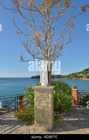 Kirche Santa Maria delle Grazie, Ogliastro Marina, Castellabate, Cilento Stockfoto