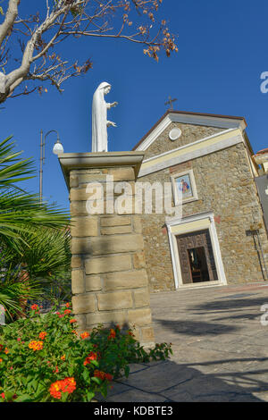 Kirche Santa Maria delle Grazie, Ogliastro Marina, Castellabate, Cilento Stockfoto