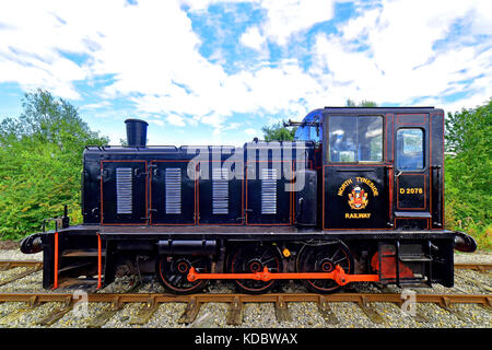 North Shields North Tyneside Stephenson Railway Museum British Rail Class 03 Dieselmotor Swindon and Doncaster Works Stockfoto