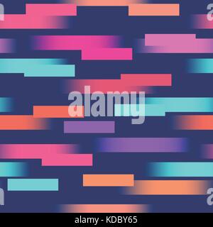 Abstrakte gestreifte bunte Vektor nahtlose Muster Stock Vektor