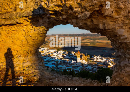 La Estrella Castle, Teba. Provinz Málaga, Andalusien. Südspanien, Europa Stockfoto