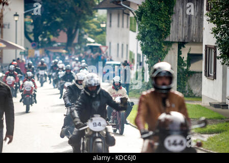 Auerberg Rennen - Auerberg, Bayern, Deutschland Stockfoto