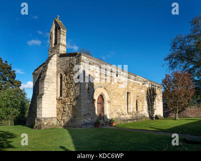 Kapelle St. Maria Magdalena oder die Aussätzigen Kapelle auf Magdalens Straße Ripon Yorkshire England Stockfoto