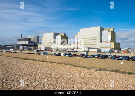 Kernkraftwerk Dungeness A und B, Kent, Großbritannien Stockfoto