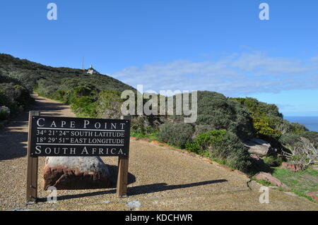 Cape Point, das Kap der Guten Hoffnung, Südafrika Stockfoto