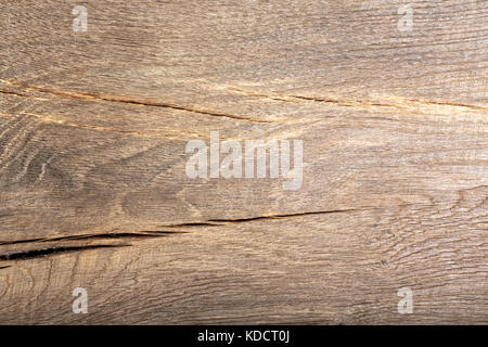 Altes holz Risse Textur. Stockfoto