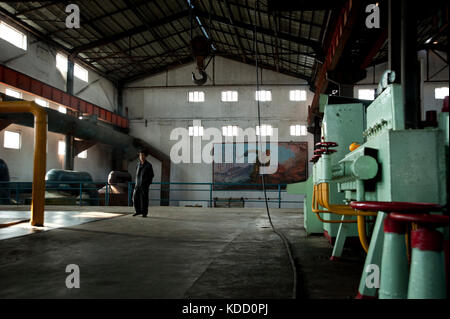 L’usine chimique de Hungnam Dünger Complex à Hamhung est le principale site chimique et industrielle de corée du nord en octobre 2012 Chemical Stockfoto