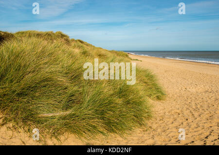 Winterton Beach in Norfolk, England, Großbritannien Stockfoto