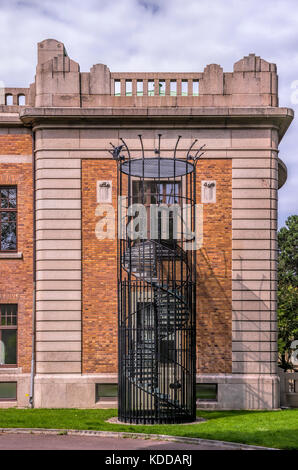 Teilansicht der Universität Göteborg Gebäude, Göteborg, Bohuslan, Schweden. Stockfoto