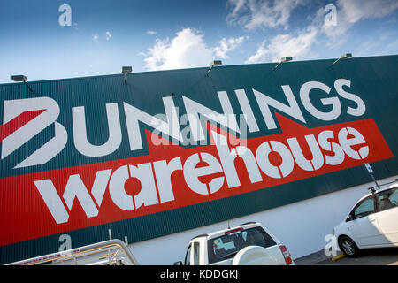 Bunnings Warehouse Haushaltswaren Hardware Store in Forster, New South Wales, Australien Stockfoto