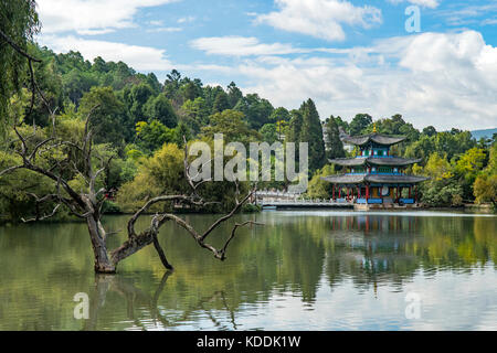 Black Dragon pool Park, Lijiang, Yunnan, China Stockfoto