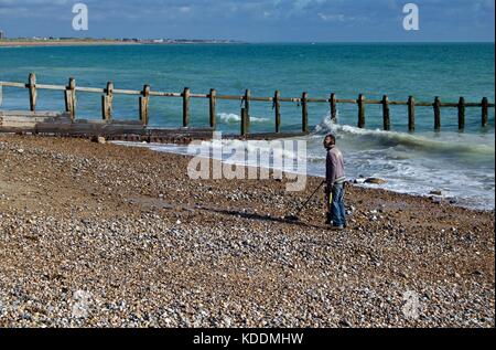 Climping Beach, West Sussex Stockfoto