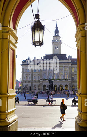 Rathaus in Novi Sad, Serbien Stockfoto