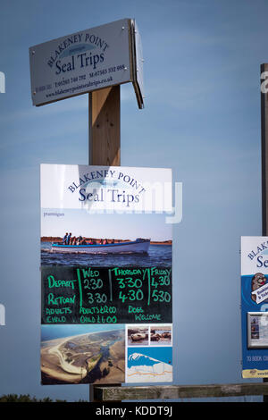 Blakeney Punkt Blakeney Norfolk, England Stockfoto